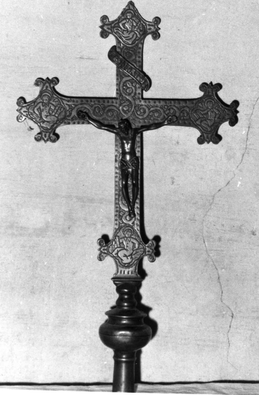 croce processionale - bottega reggiana (sec. XVII)