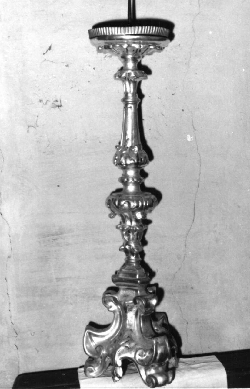 candeliere, serie - bottega emiliana (sec. XVIII)