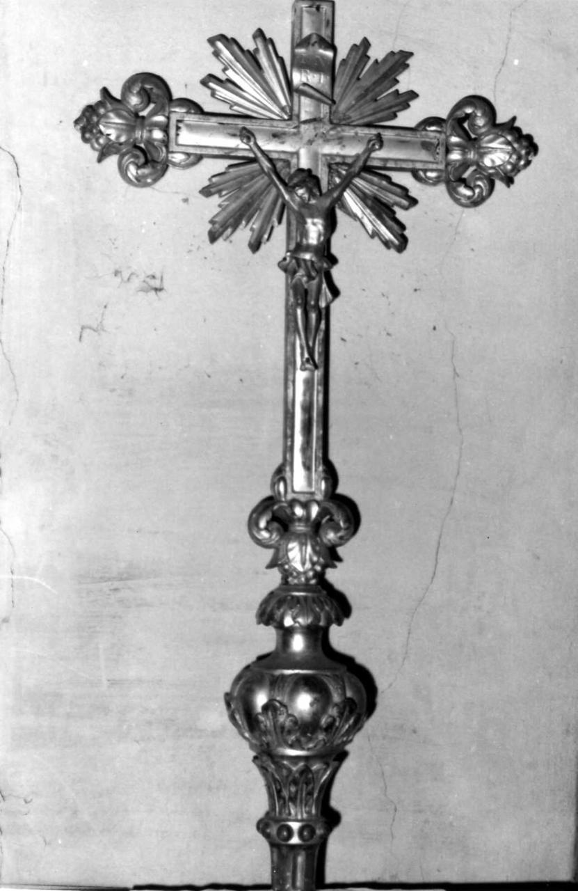 croce - bottega emiliana (sec. XIX)