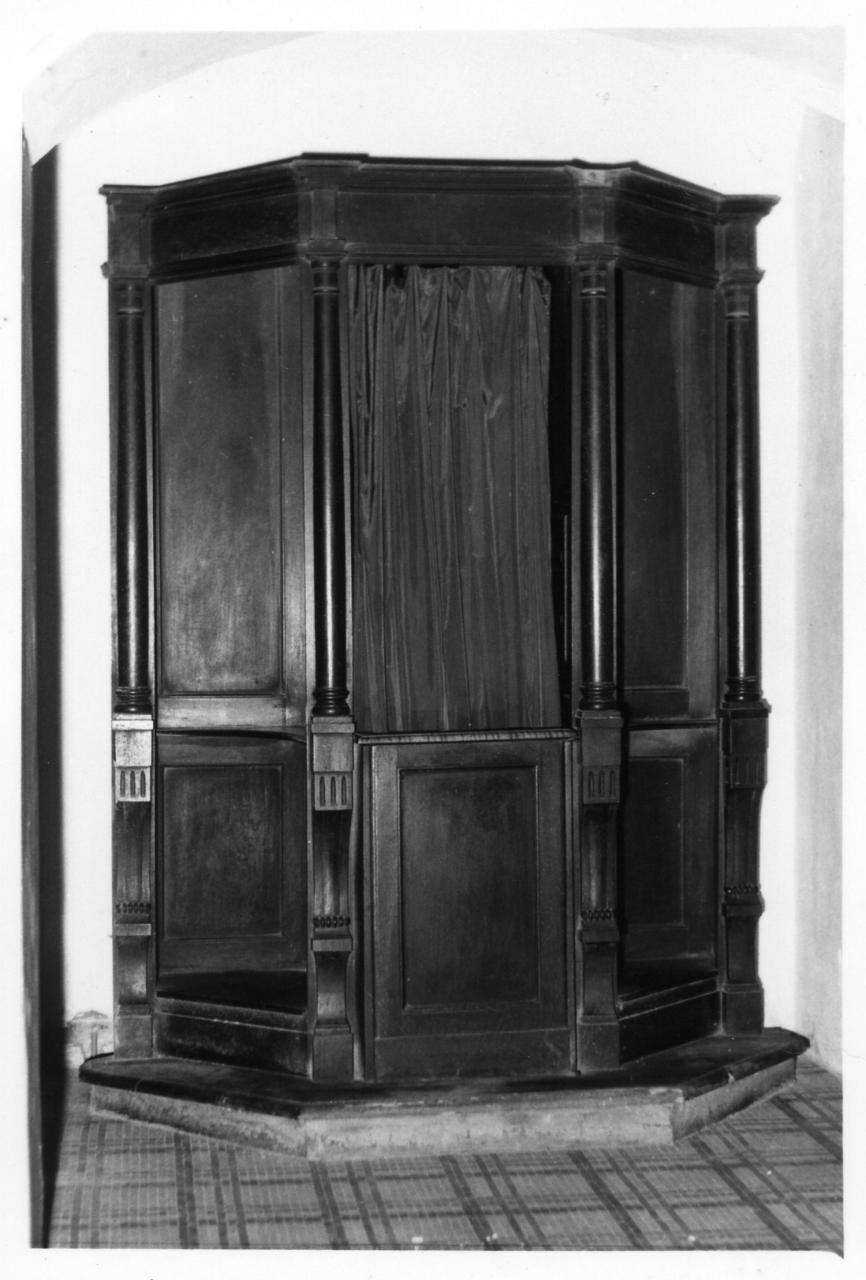 confessionale, serie - bottega reggiana (sec. XIX)