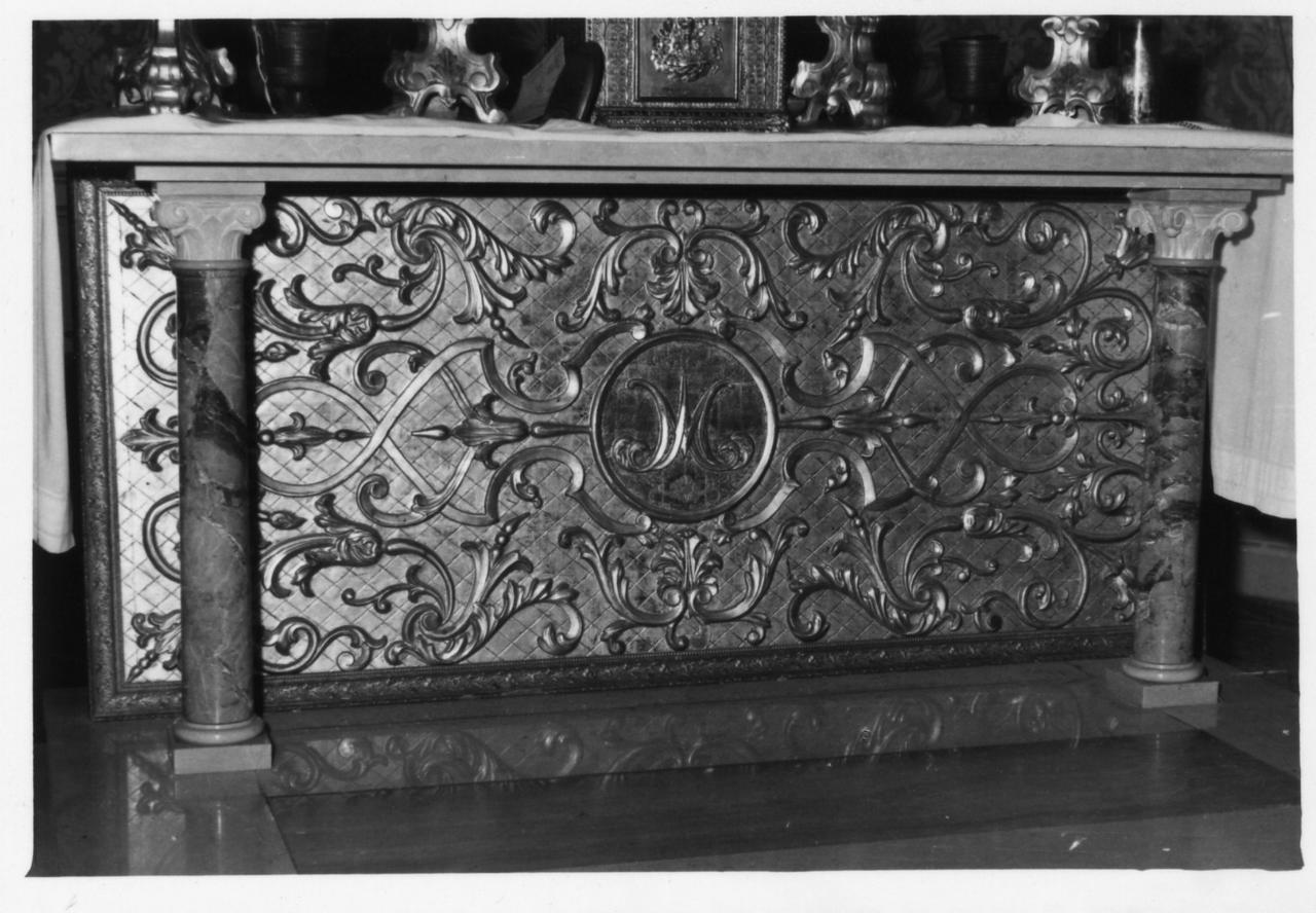 paliotto - bottega emiliana (sec. XIX)