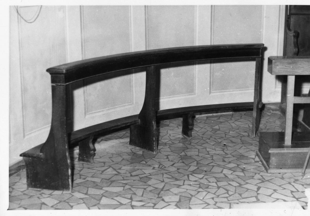 inginocchiatoio, serie - bottega reggiana (sec. XIX)