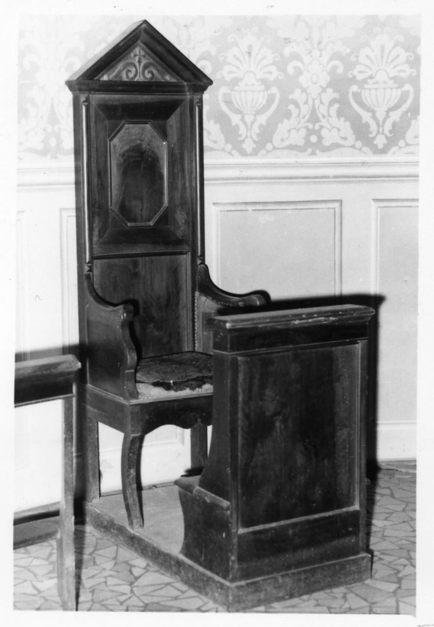 sedia - bottega reggiana (sec. XIX)