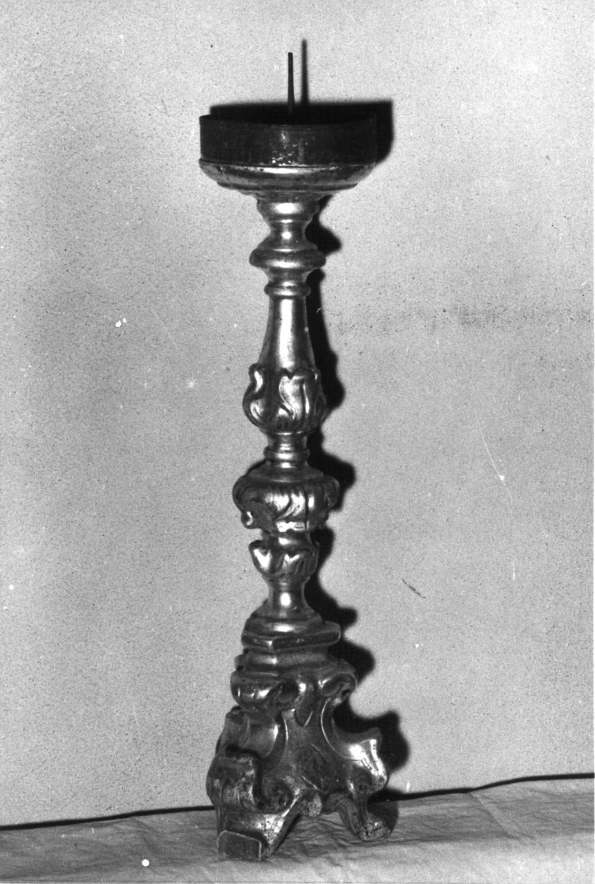 candeliere, serie - bottega reggiana (secc. XVIII/ XIX)