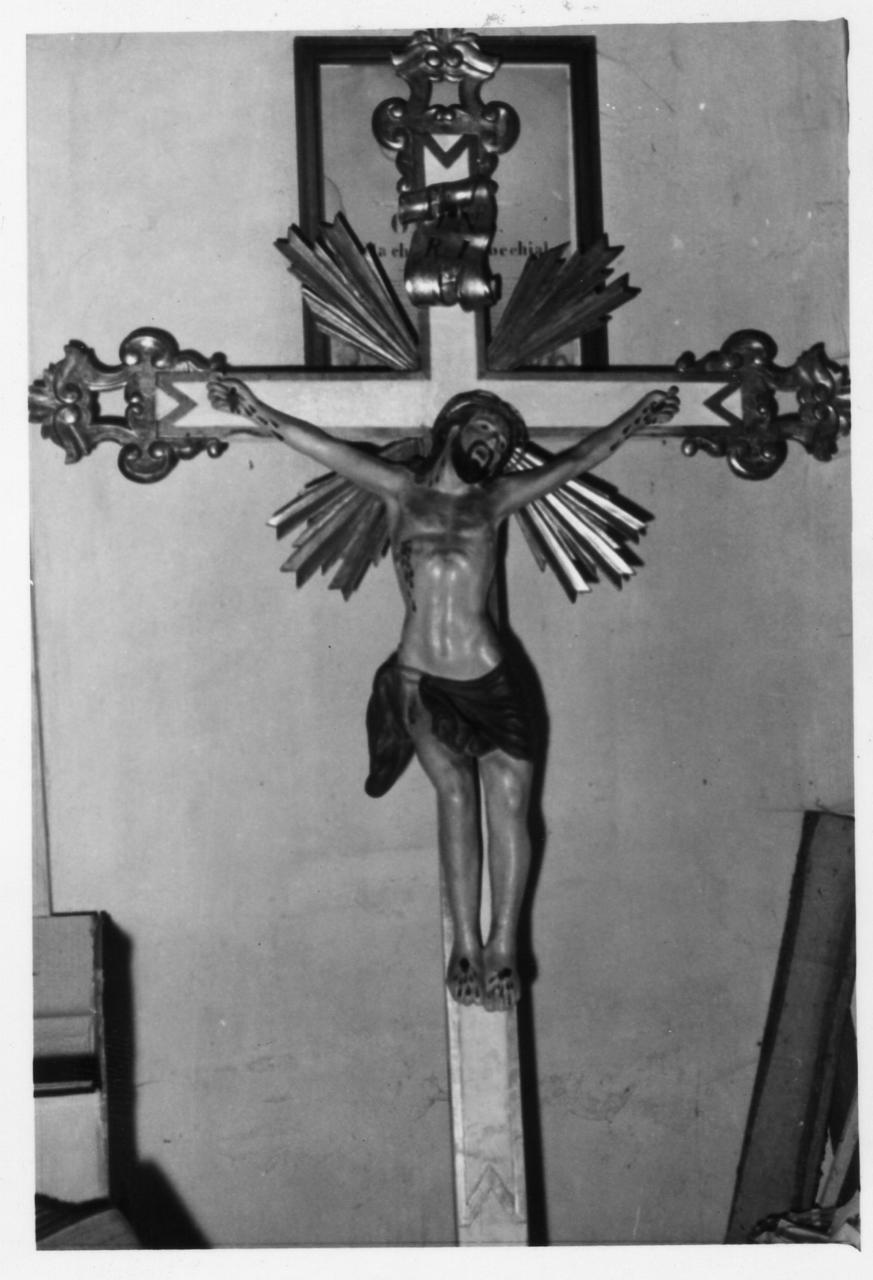 crocifisso - bottega emiliana (sec. XIX)