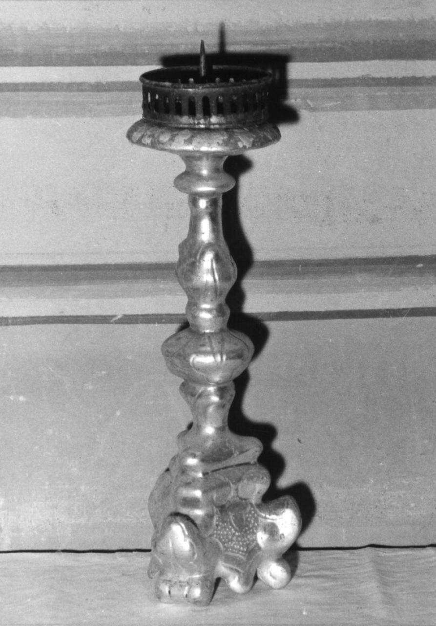 candeliere, serie - bottega reggiana (sec. XIX)