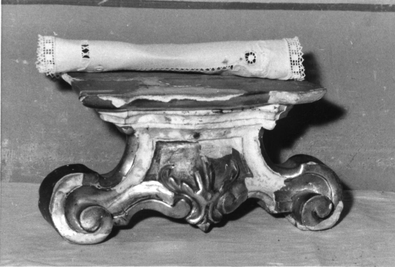 mensola - bottega reggiana (sec. XVIII)