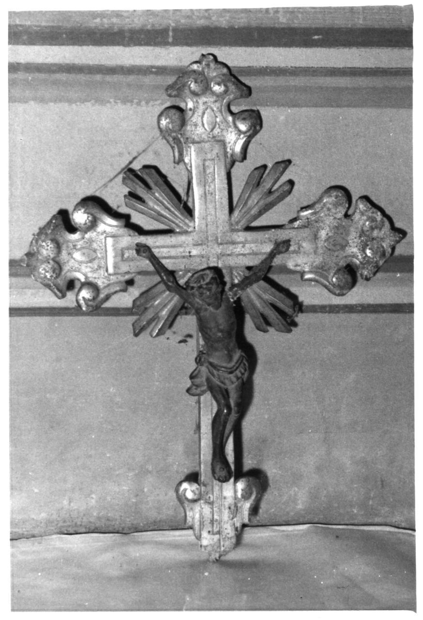 croce d'altare - bottega emiliana (sec. XIX)