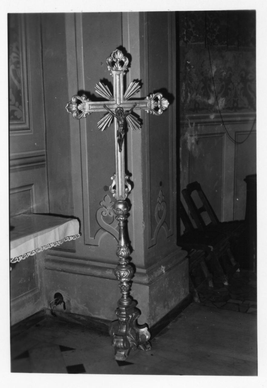 croce d'altare - bottega emiliana (sec. XIX)