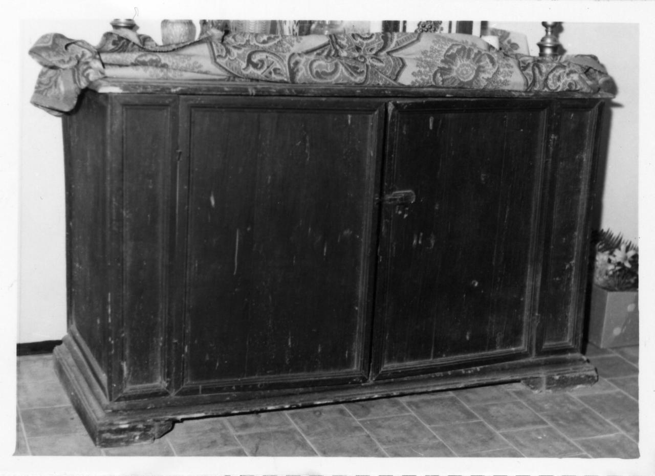 credenza - bottega reggiana (sec. XVII)