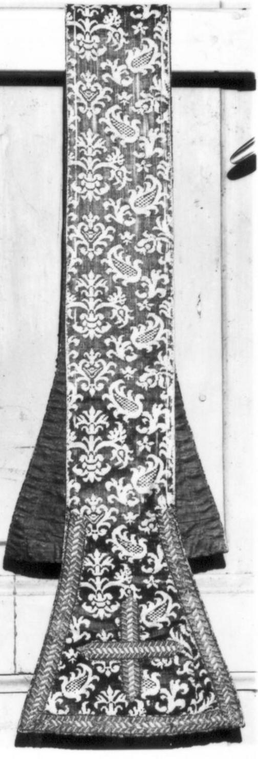 stola - manifattura italiana (primo quarto sec. XVII)