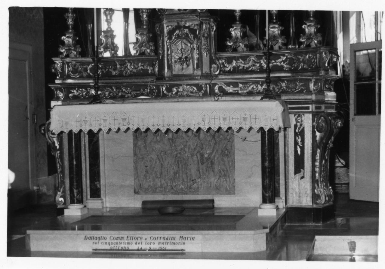 altare maggiore - bottega emiliana (sec. XVIII)