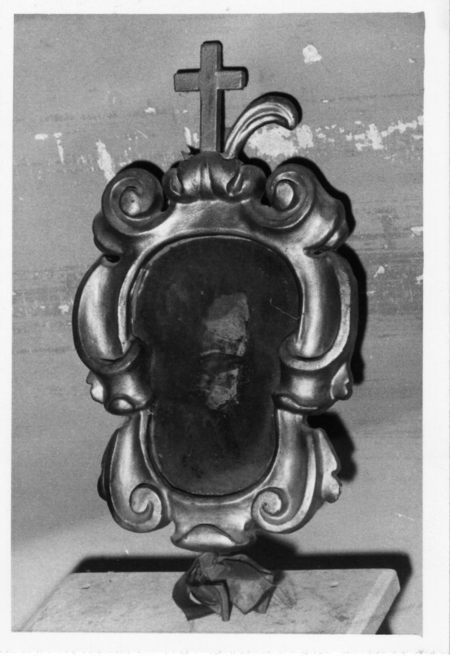 reliquiario, serie - bottega reggiana (fine/inizio secc. XVIII/ XIX)