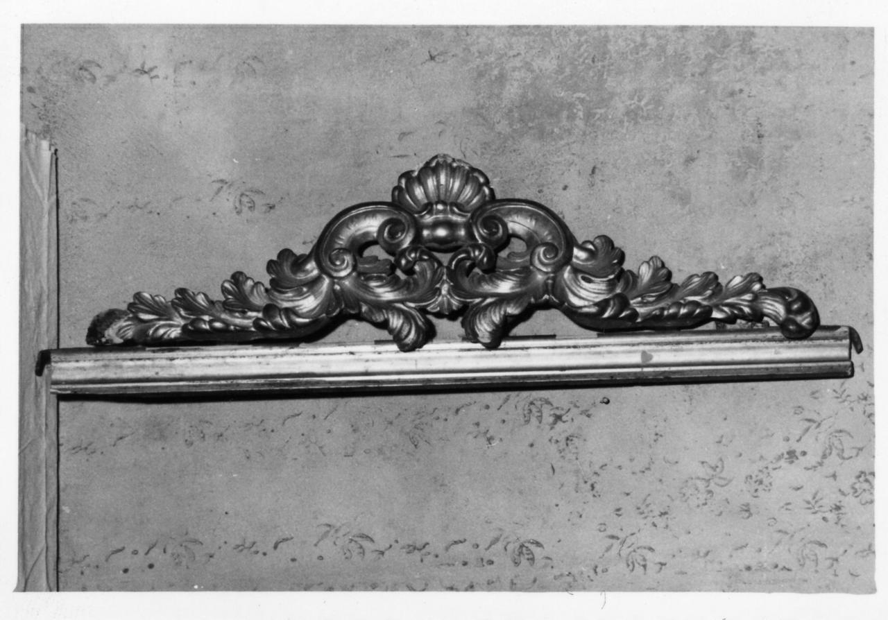 cimasa, serie - bottega emiliana (sec. XVIII)