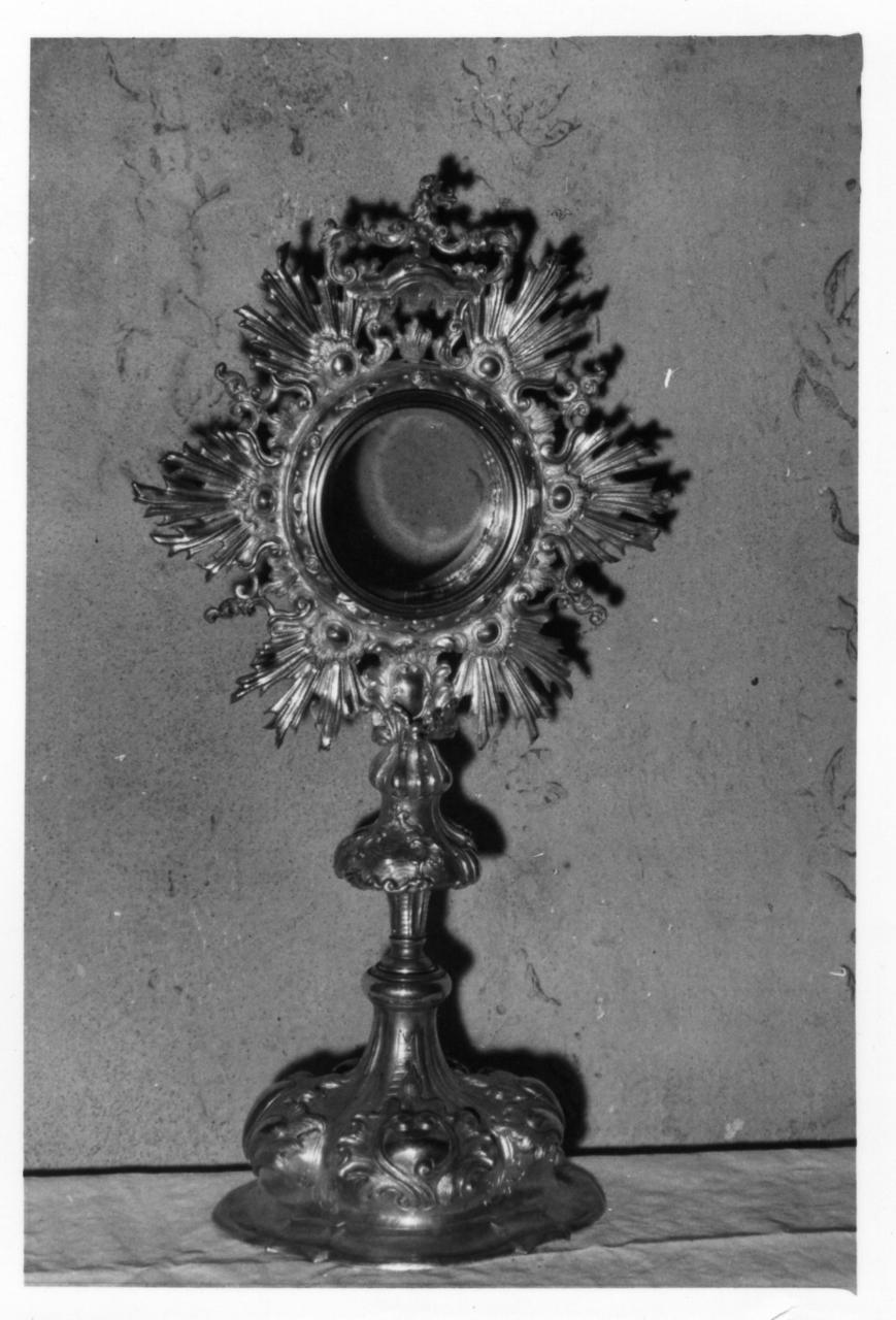 ostensorio - bottega emiliana (sec. XVIII)