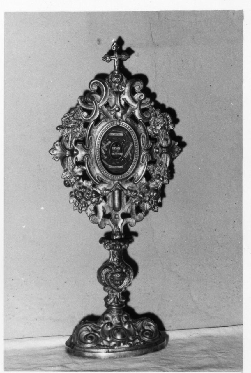 reliquiario-ostensorio - bottega emiliana (sec. XIX)