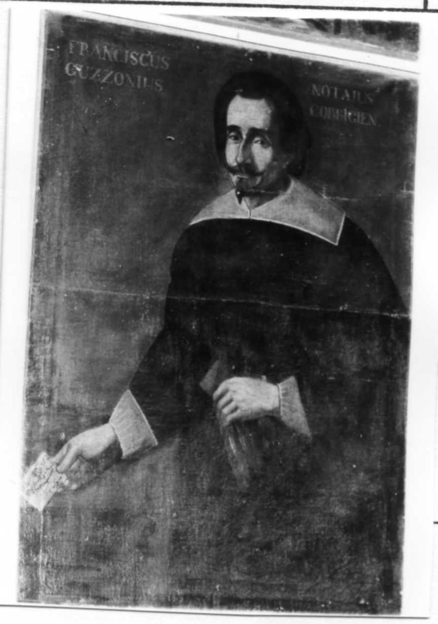 ritratto di Francesco Guzzoni (dipinto) - ambito reggiano (seconda metà sec. XVII)