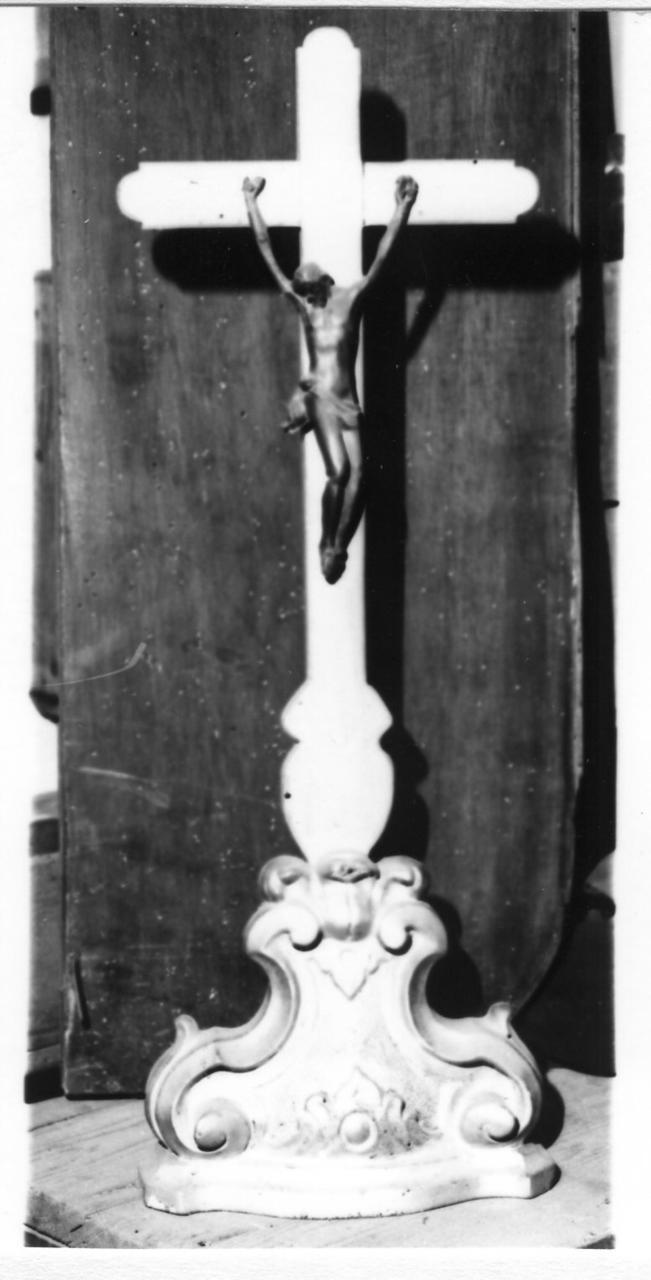 crocifisso stazionale - bottega modenese (seconda metà sec. XVIII)