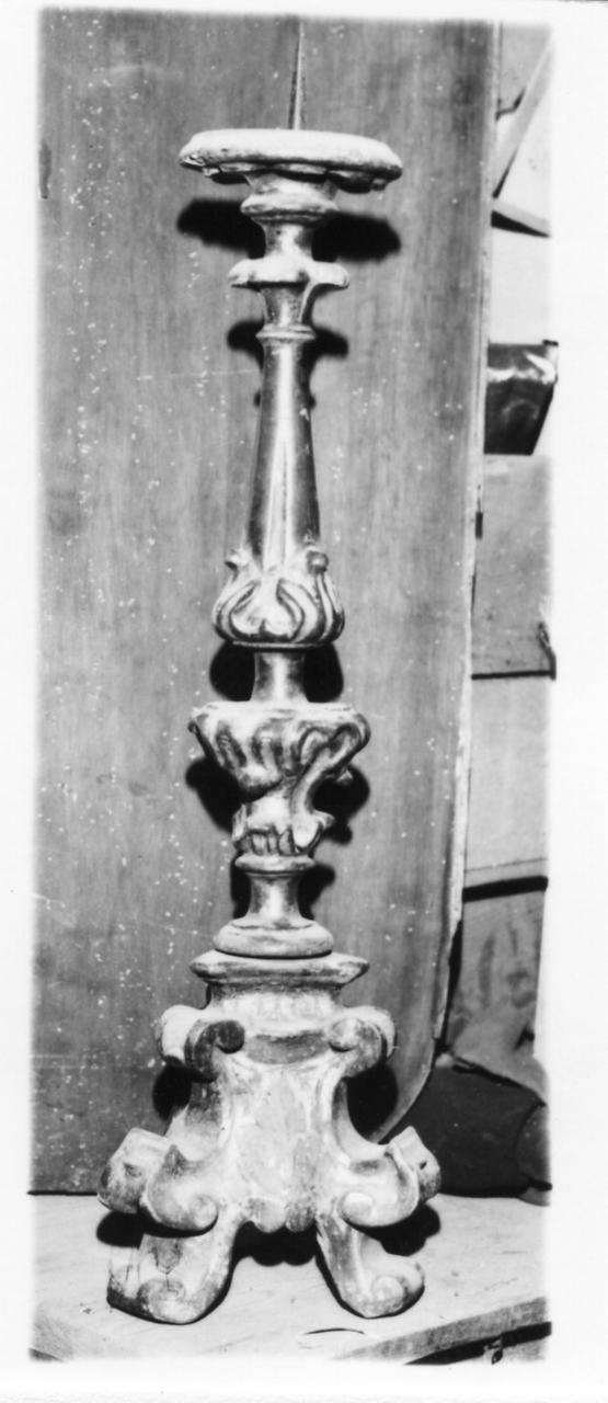 candeliere, serie - bottega modenese (seconda metà sec. XVIII)