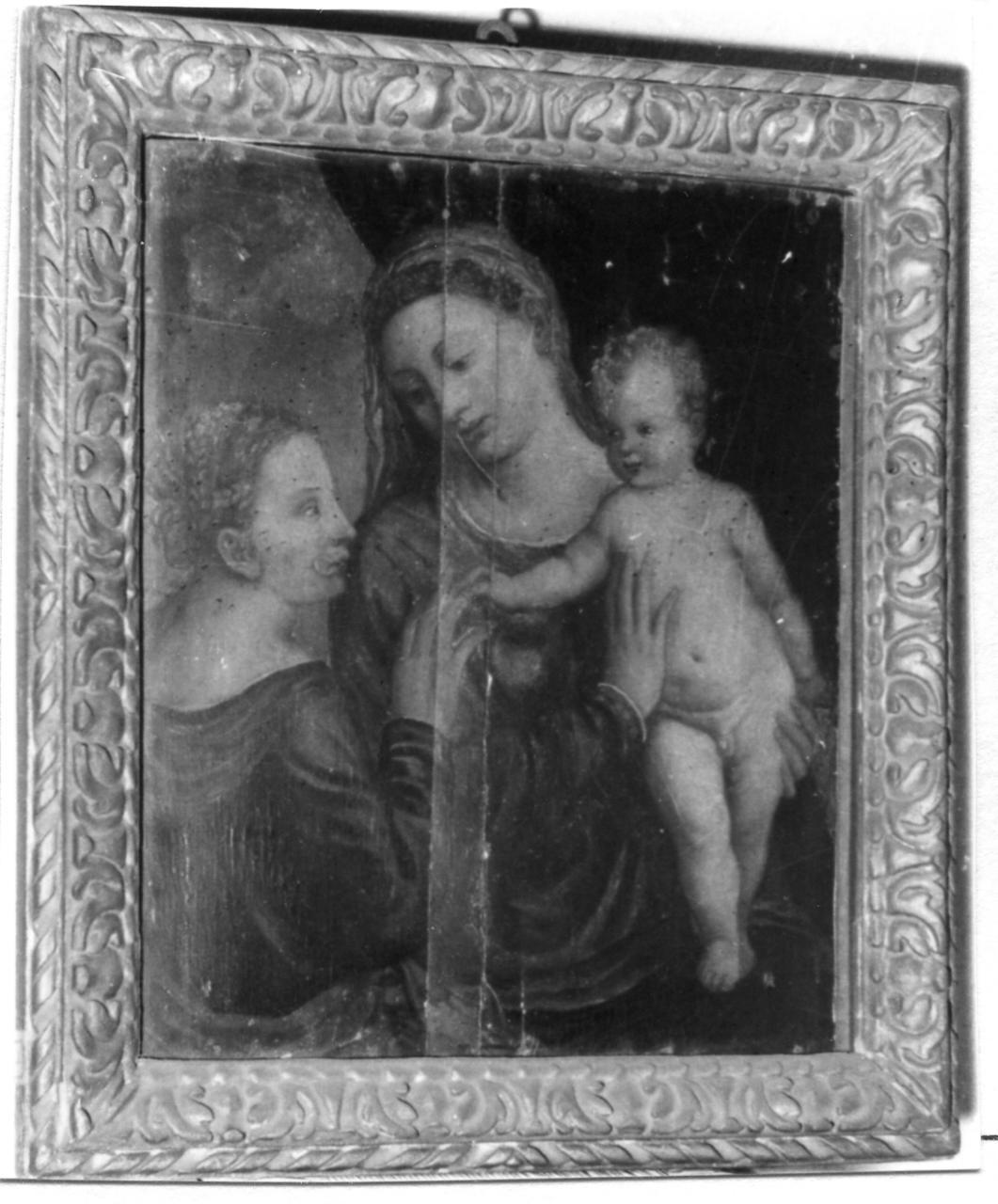 matrimonio mistico di Santa Caterina d'Alessandria (dipinto) - ambito veneto (metà sec. XVI)