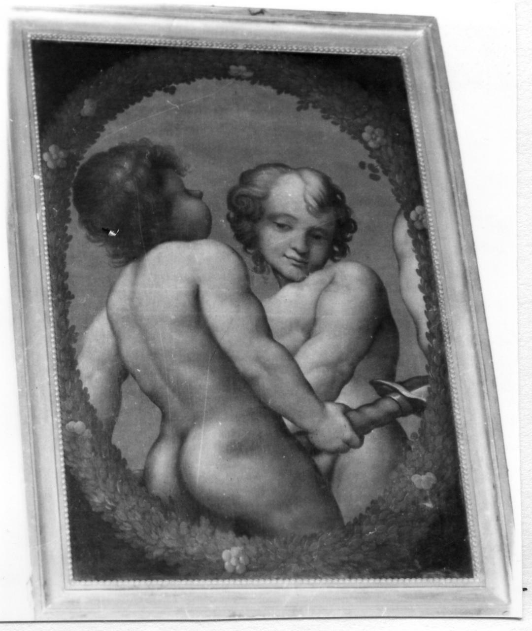 putti (dipinto, serie) - ambito reggiano (prima metà sec. XIX)