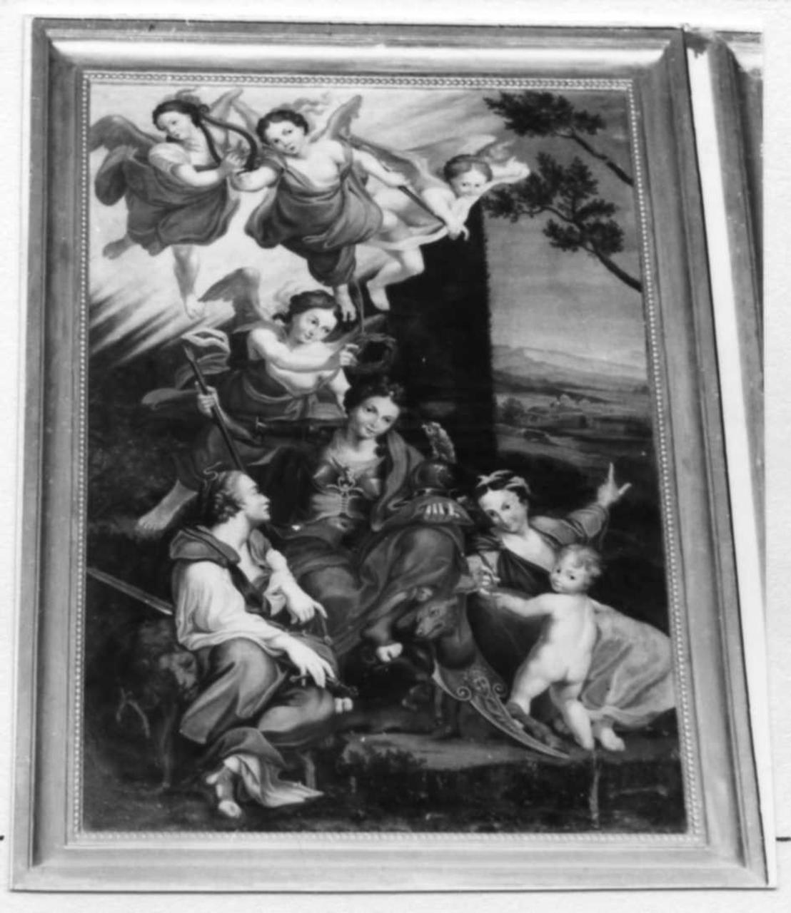 allegoria della Virtù (dipinto) - ambito reggiano (prima metà sec. XIX)