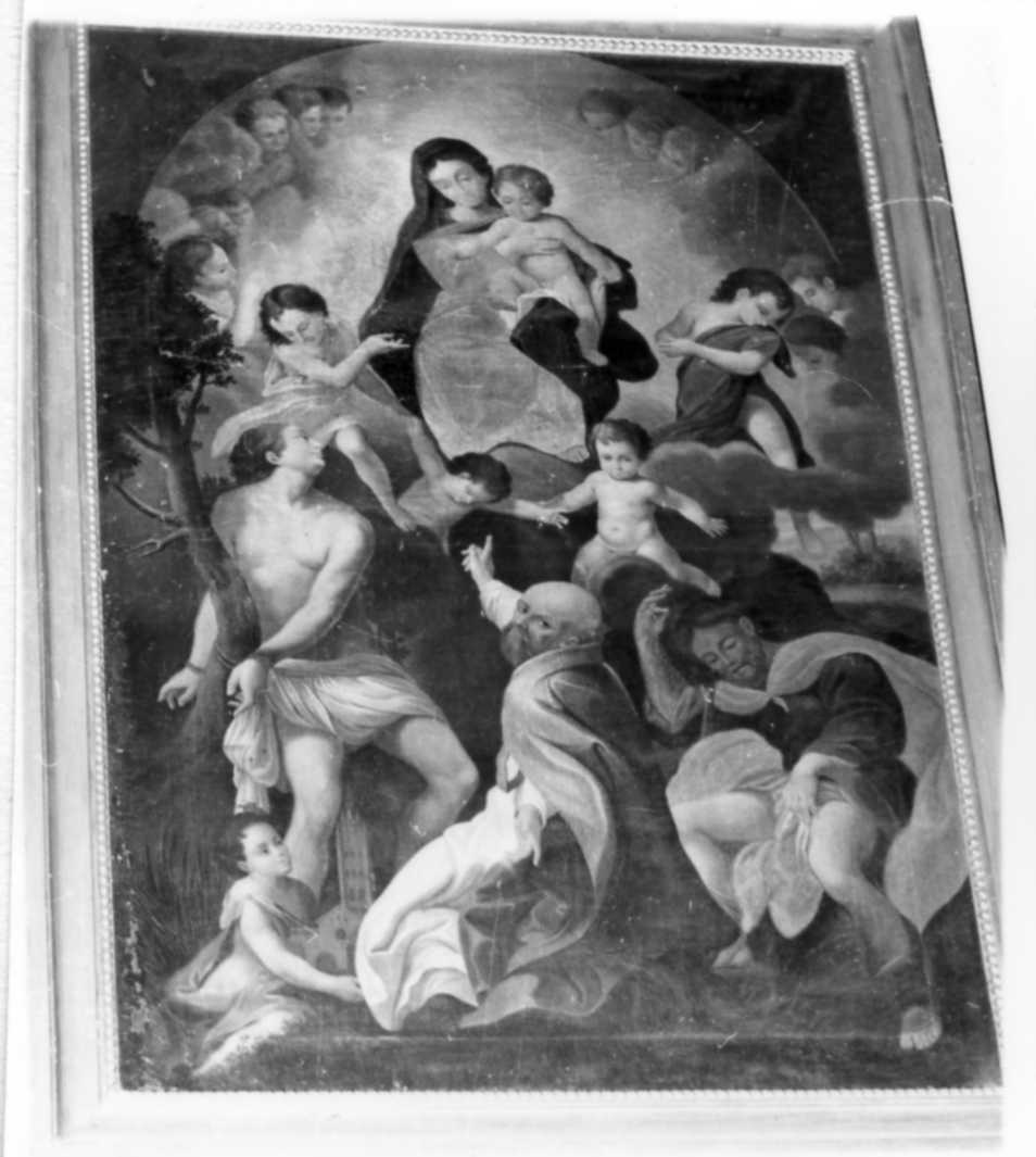 Madonna con Bambino e Santi (dipinto) - ambito reggiano (prima metà sec. XIX)