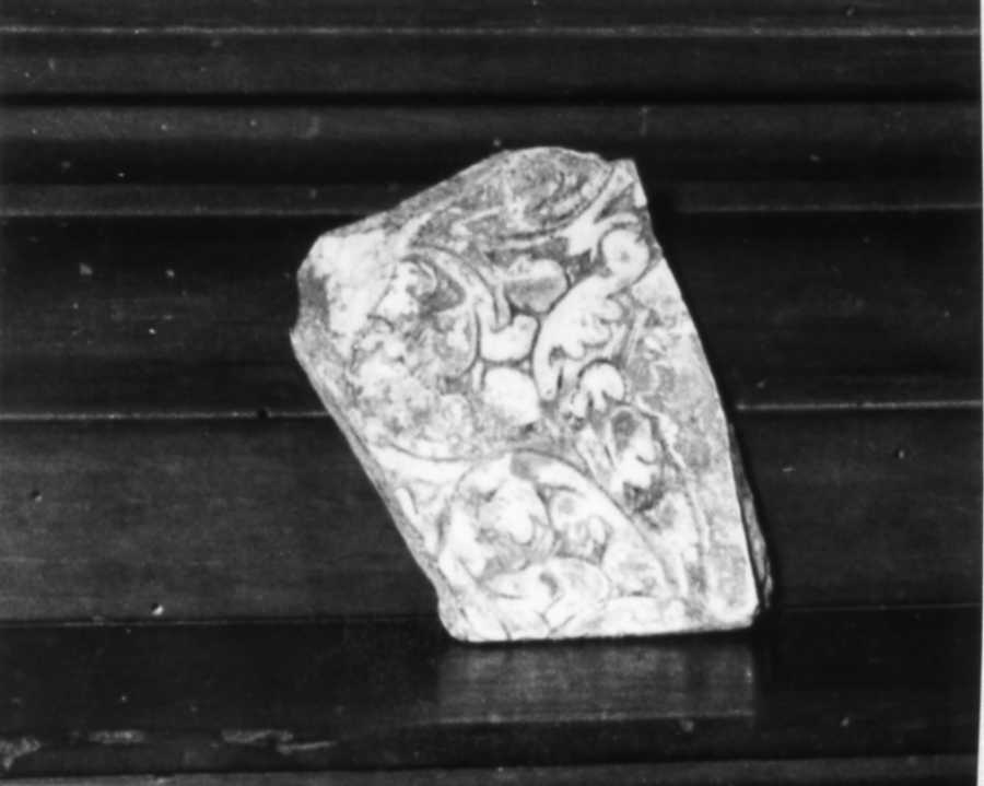 ciotola, frammento - bottega carpigiana (inizio sec. XVII)