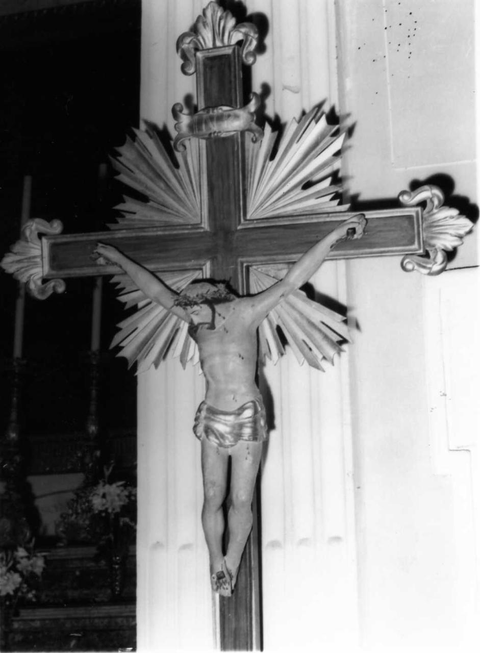 croce processionale - bottega emiliana (metà sec. XIX)