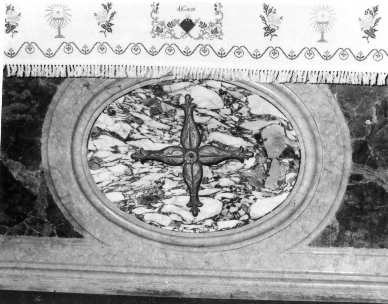 paliotto - bottega bolognese (prima metà sec. XIX)