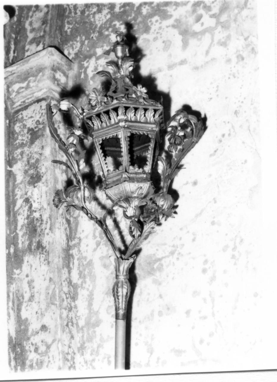 lanterna processionale, serie - bottega emiliana (?) (seconda metà sec. XIX)