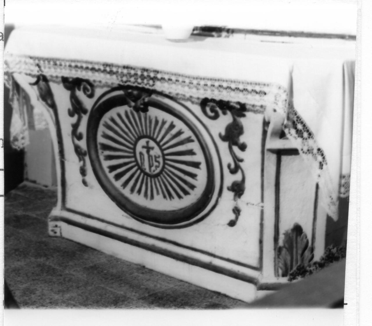 altare - bottega modenese (seconda metà sec. XVIII)