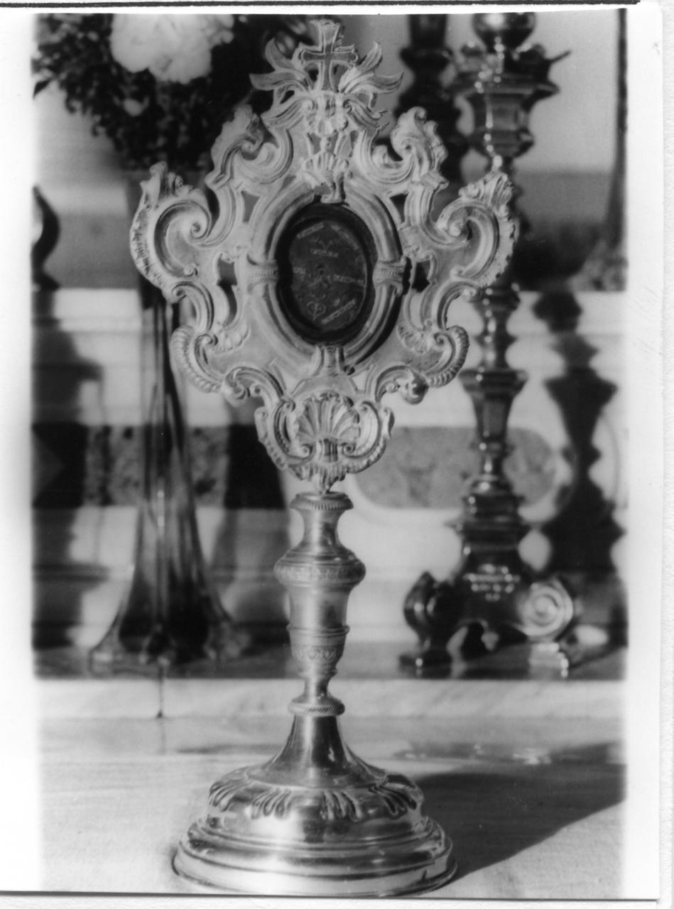 reliquiario - bottega emiliana (prima metà sec. XIX)