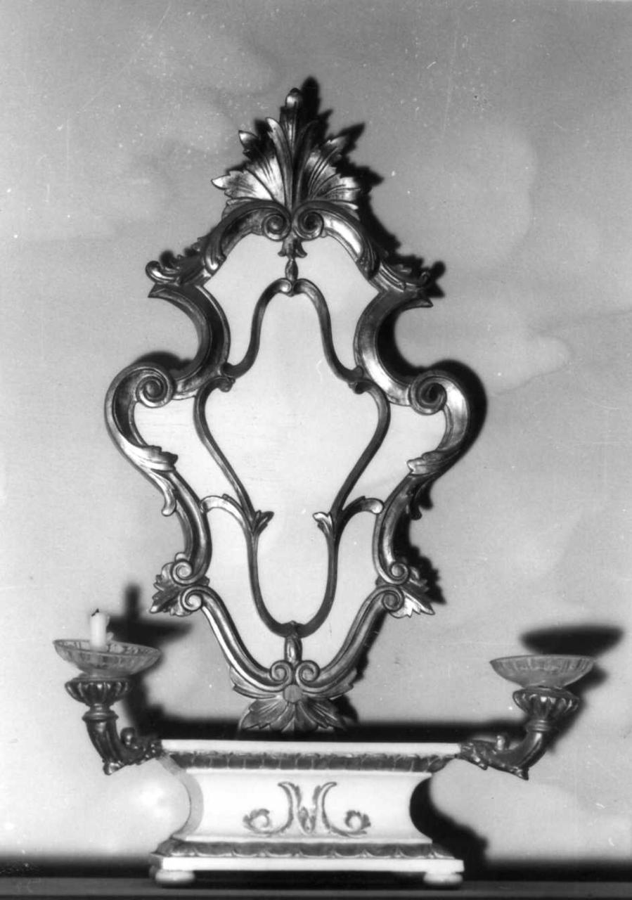 tronetto per esposizione eucaristica - bottega modenese (fine sec. XVIII)