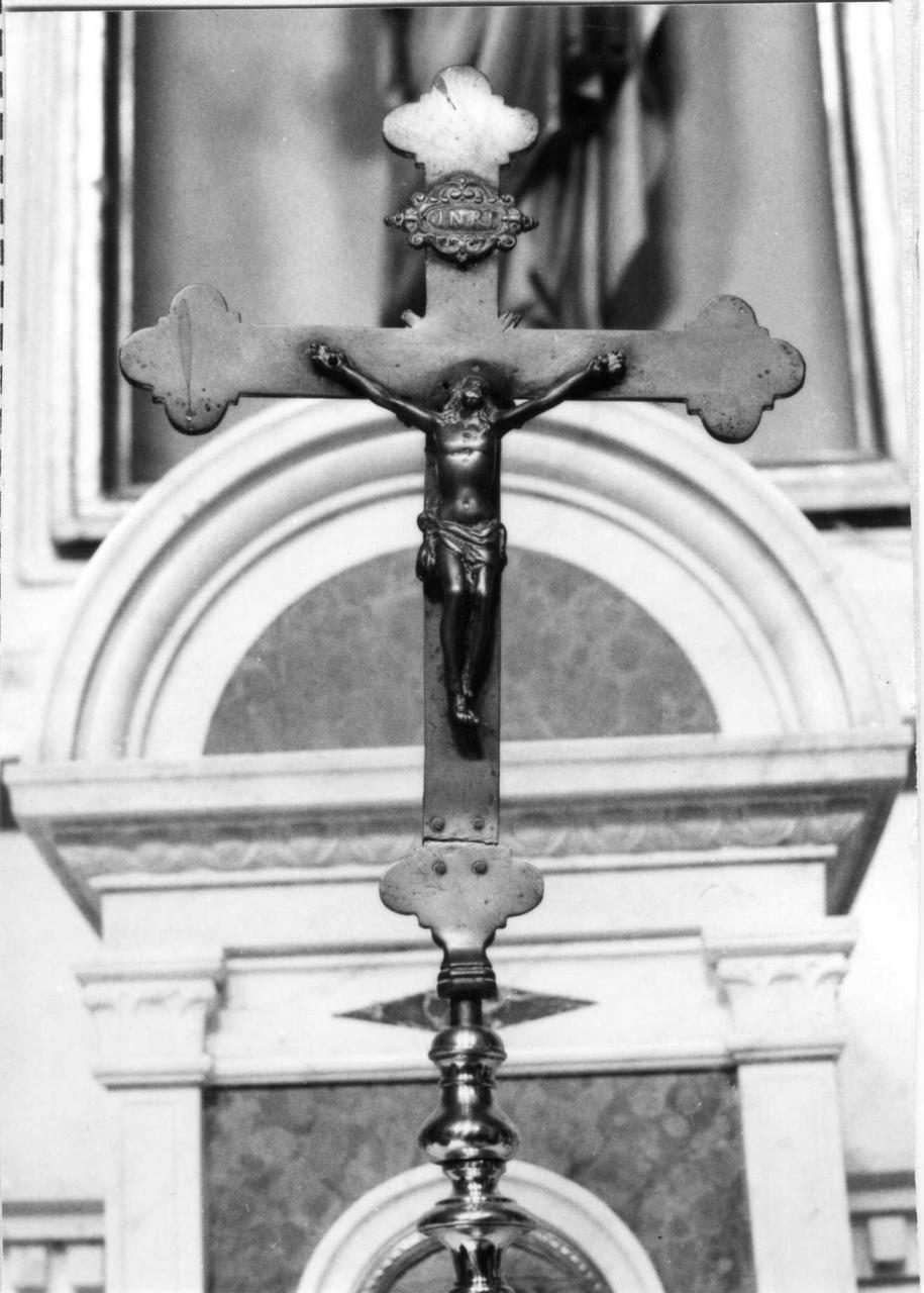 croce d'altare - bottega bolognese (primo quarto sec. XVIII)