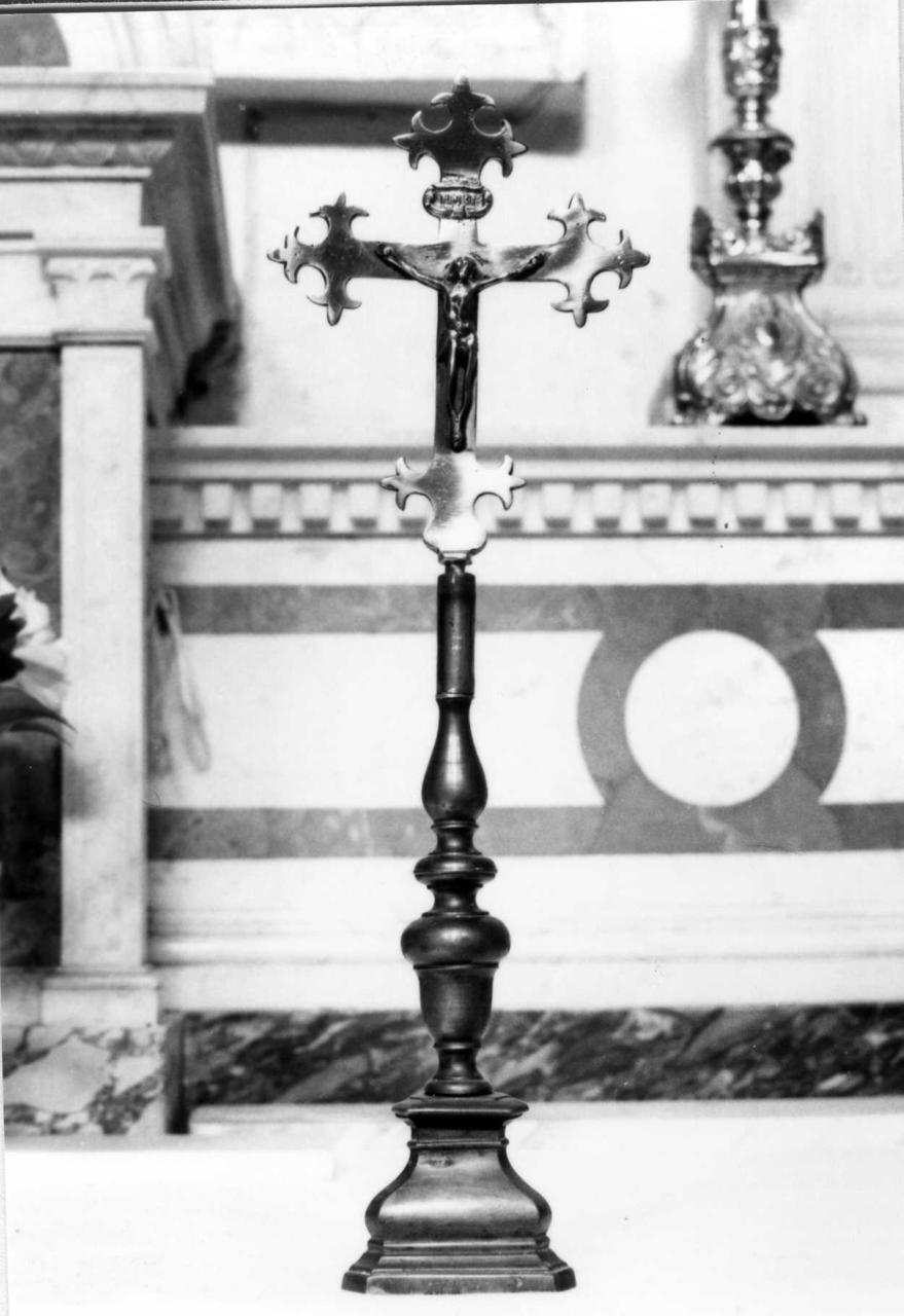 croce d'altare - bottega bolognese (fine sec. XVII, sec. XVIII)