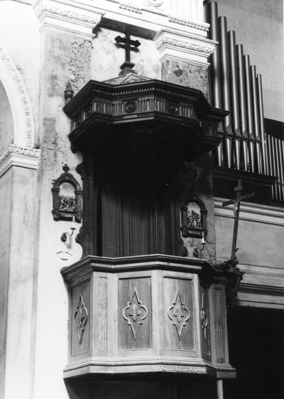 pulpito di Gualandi Eugenio (?) (secondo quarto sec. XX)
