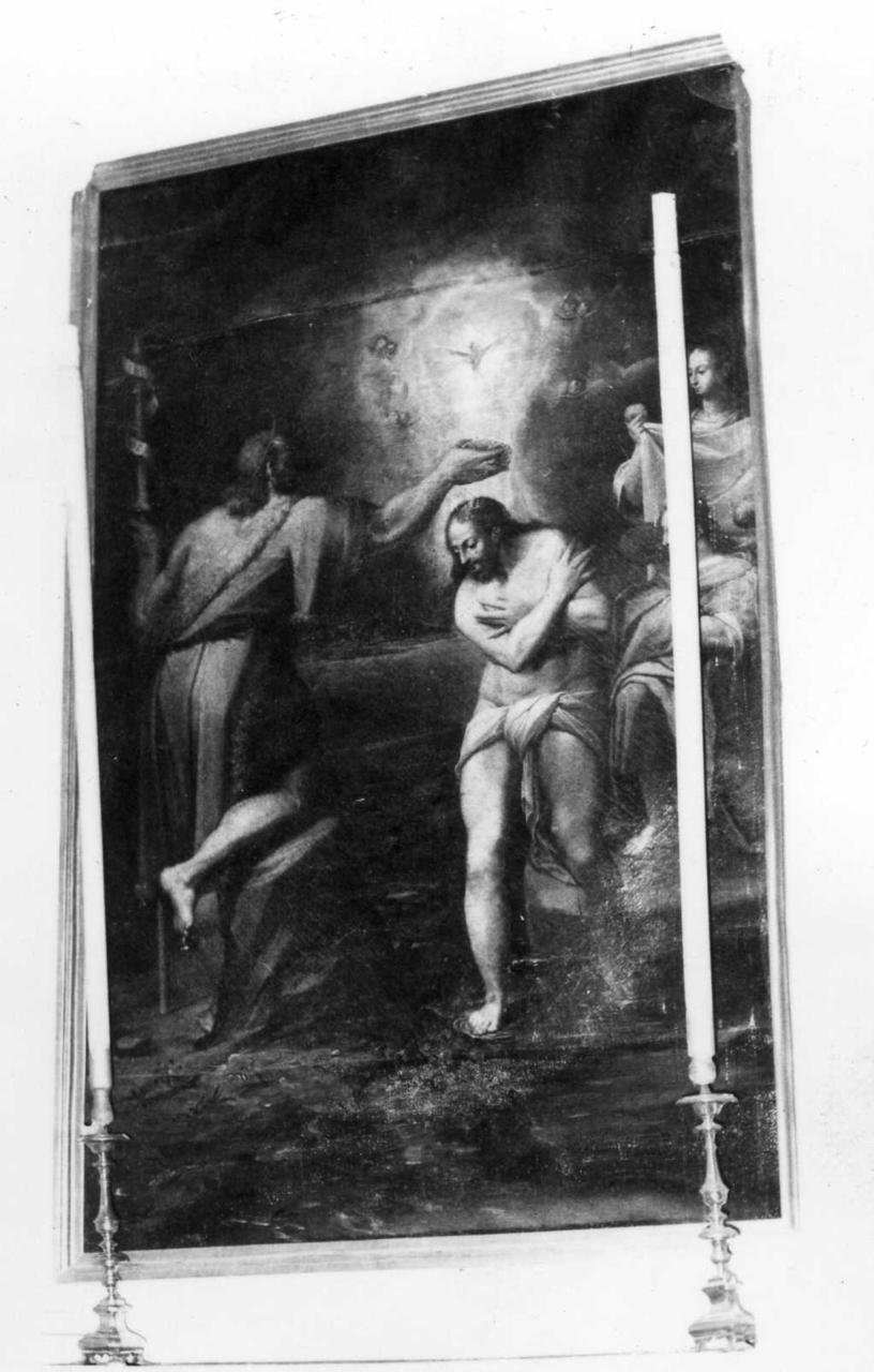 battesimo di Cristo (dipinto) - ambito modenese (fine sec. XVI)