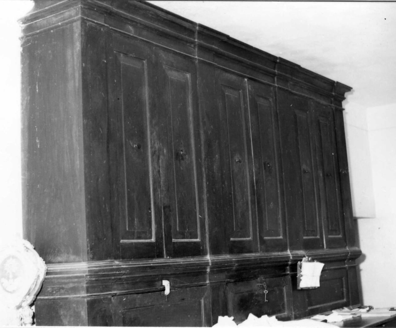 armadio - bottega emiliana (seconda metà sec. XVIII)