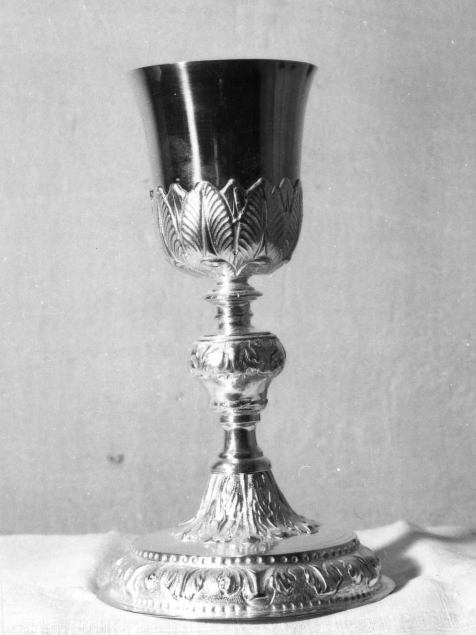 calice - bottega emiliana (inizio sec. XVIII)