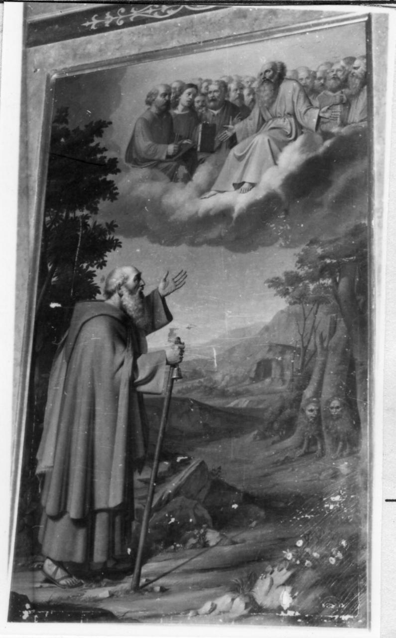 Sant'Antonio Abate e San Paolo Eremita (dipinto) - ambito modenese (sec. XIX)