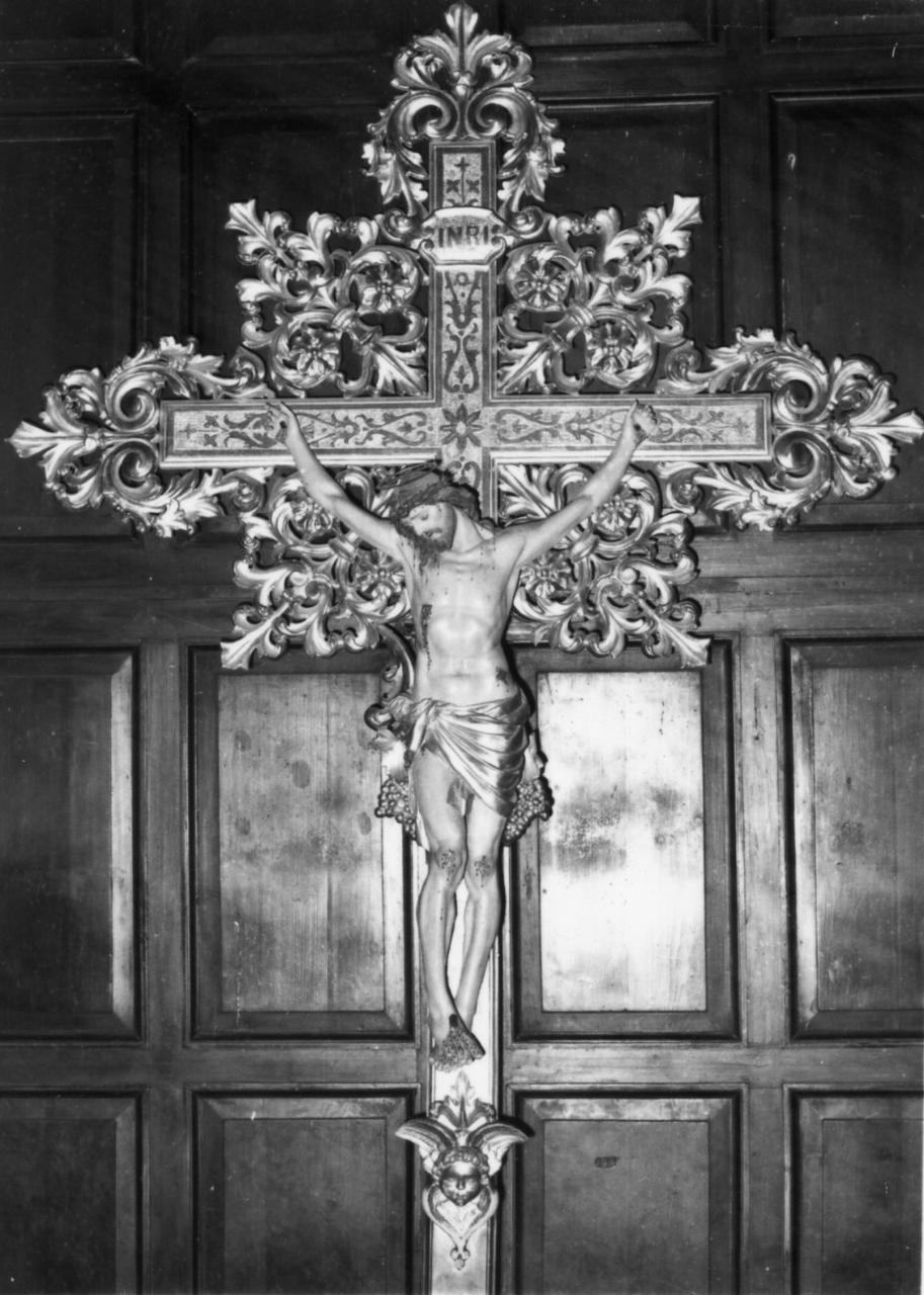 croce processionale - bottega modenese (prima metà sec. XIX)