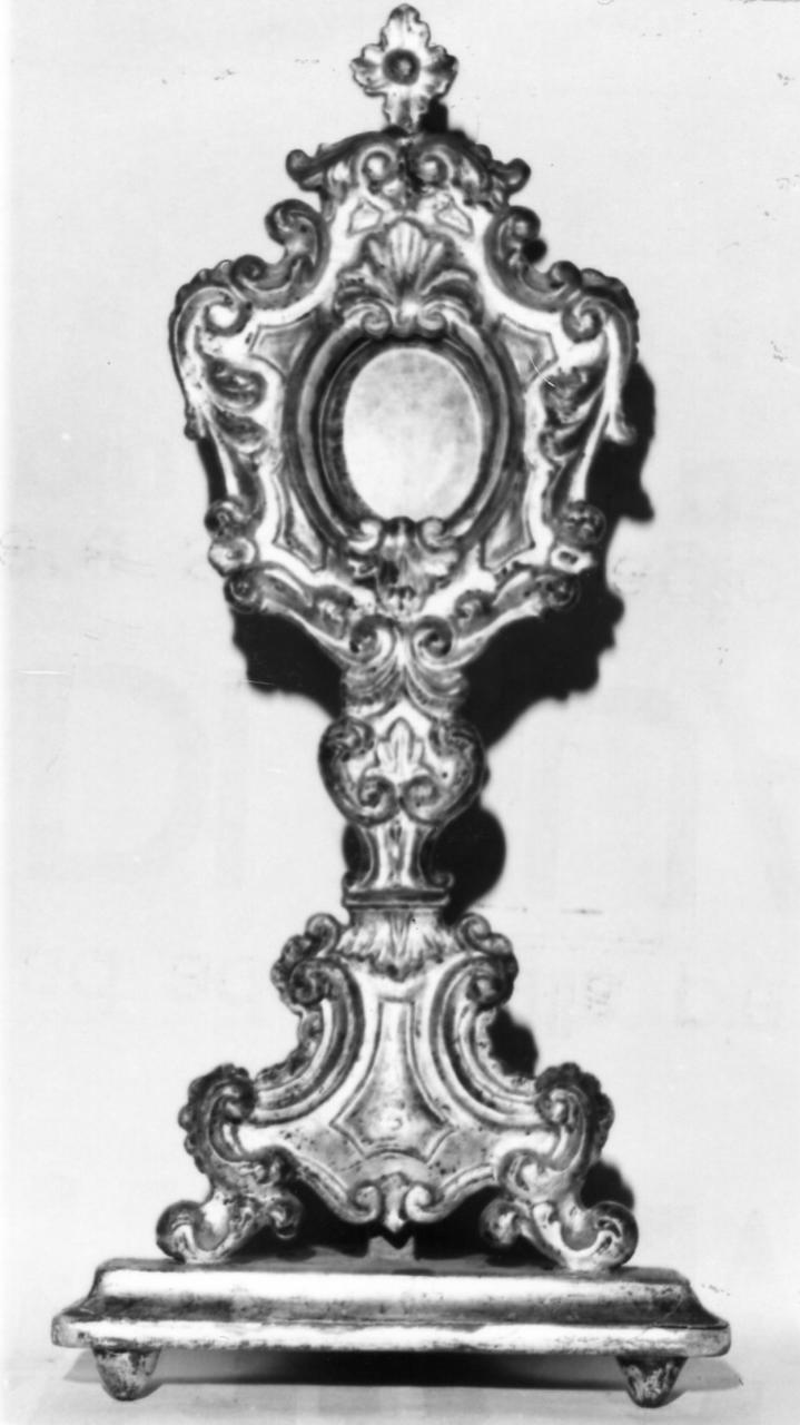 reliquiario - a ostensorio - bottega emiliana (seconda metà sec. XVIII)