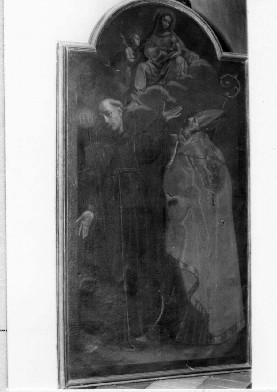 Madonna con Bambino e Santi (dipinto) - ambito emiliano (seconda metà sec. XVII)