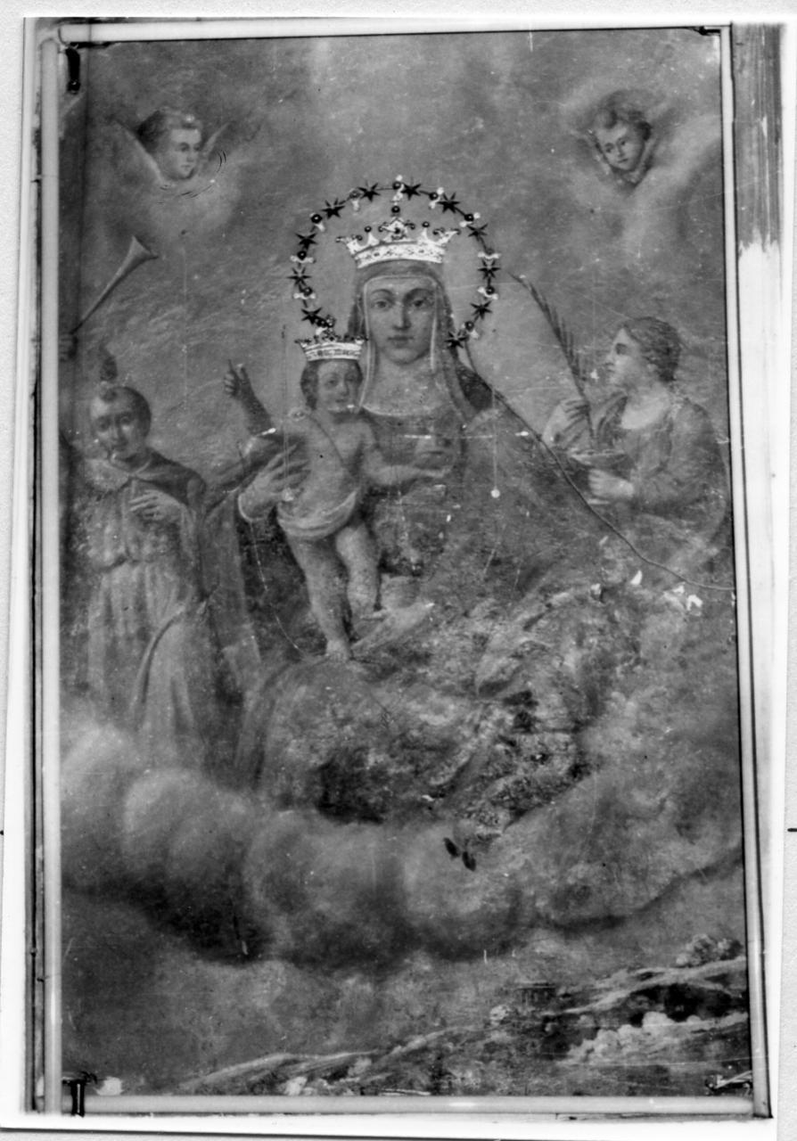 Madonna con Bambino, Santa Lucia e San Vincenzo Ferreri (dipinto) - ambito modenese (seconda metà sec. XVI)