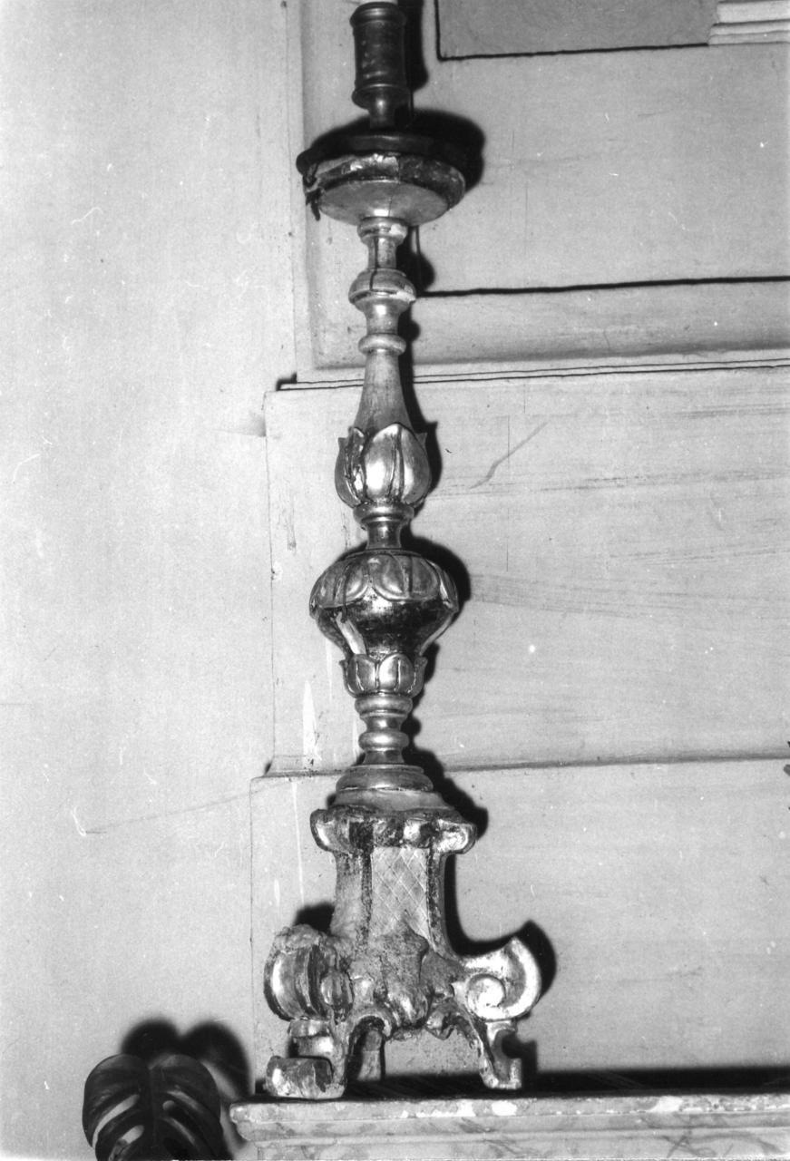 candeliere, serie - bottega reggiana (sec. XIX)