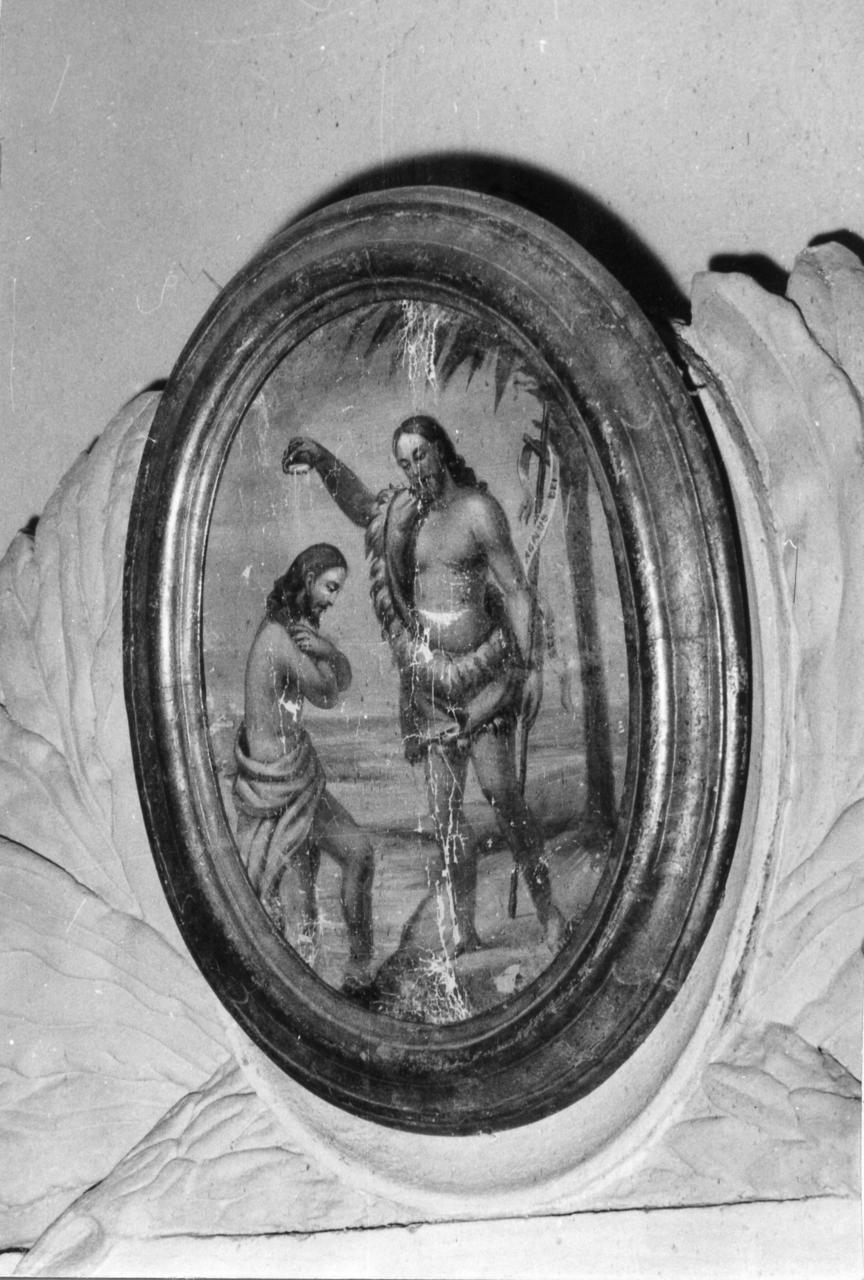 battesimo di Cristo (dipinto) - ambito reggiano (sec. XIX)