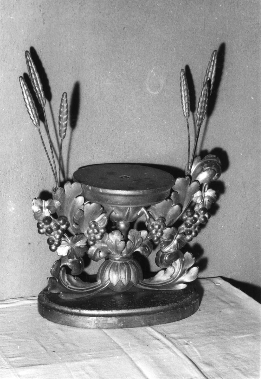 mensola - bottega emiliana (fine sec. XIX)
