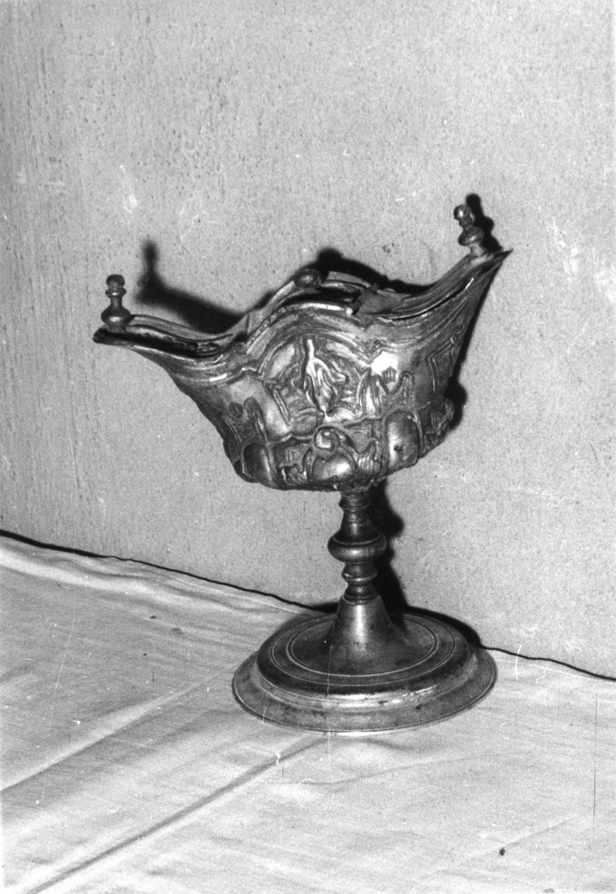 navicella portaincenso - bottega reggiana (sec. XVIII)