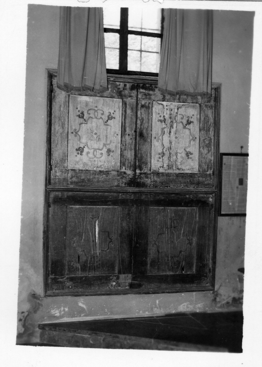 armadio - a muro - bottega reggiana (sec. XVIII)